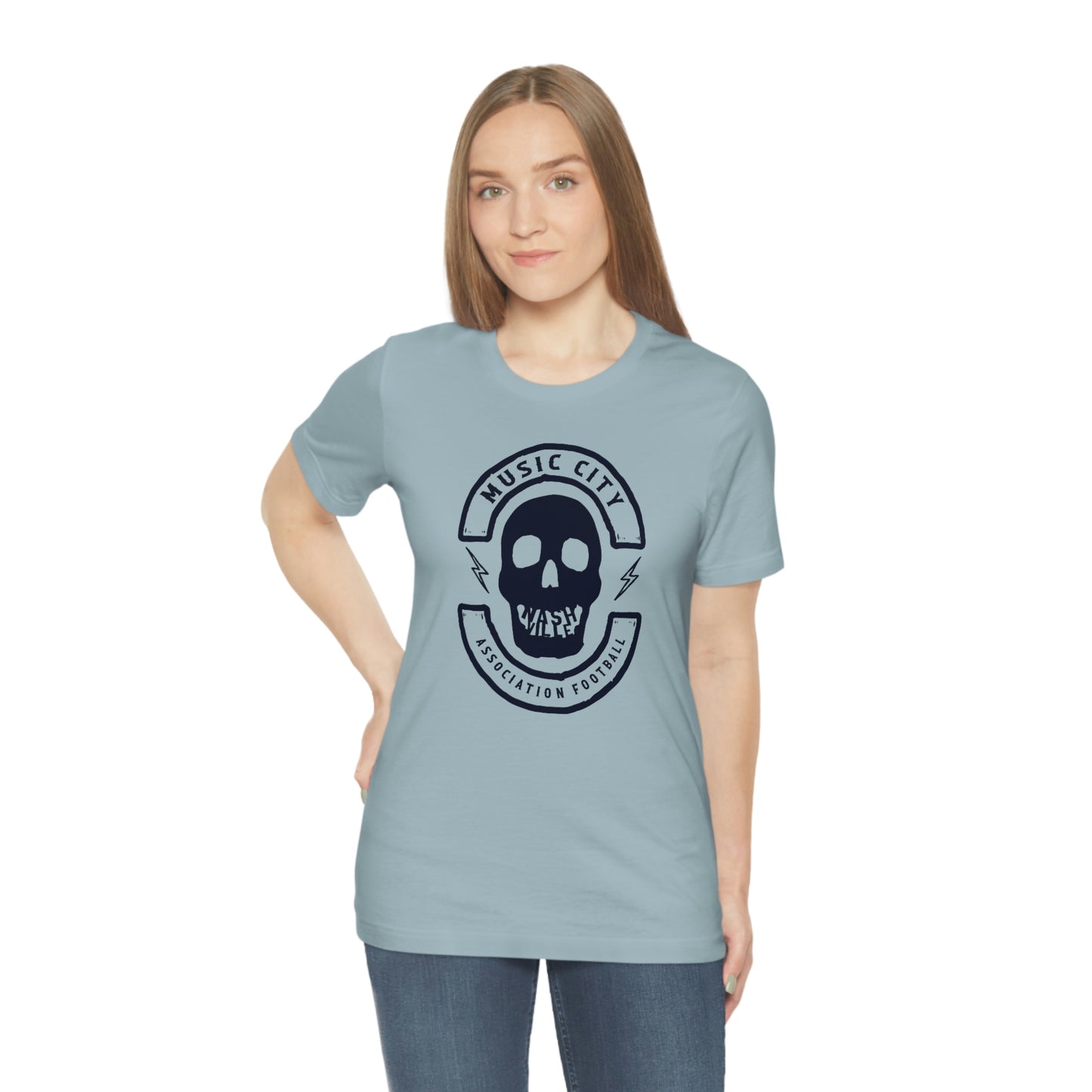 MC Biker Badge Nashteeth J Short Sleeve Tee