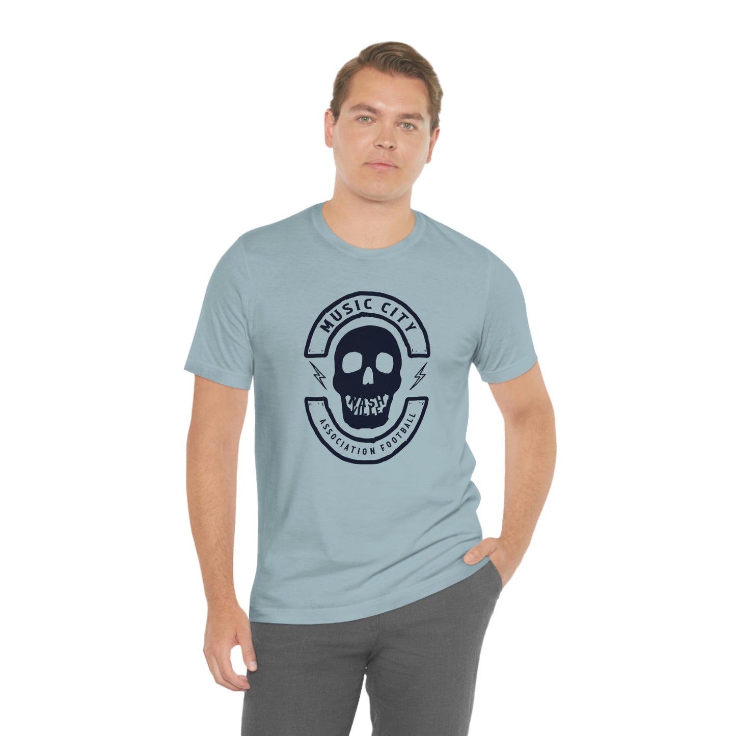 MC Biker Badge Nashteeth J Short Sleeve Tee