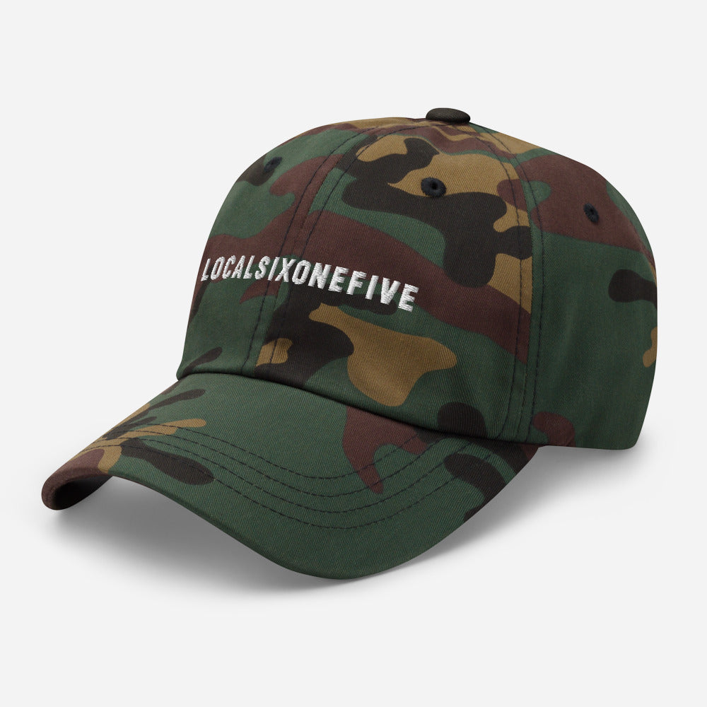 LocalSixOneFive Wordmark Dad hat