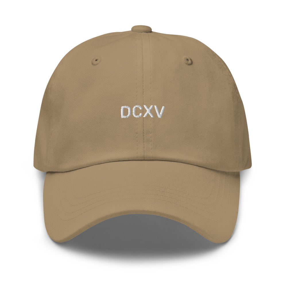 615 numeral Dad hat