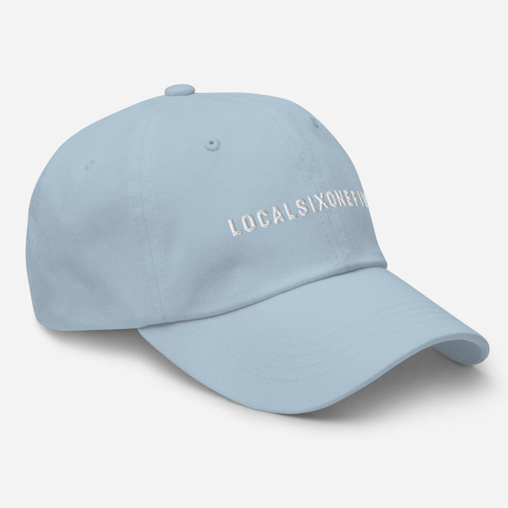 LocalSixOneFive Wordmark Dad hat