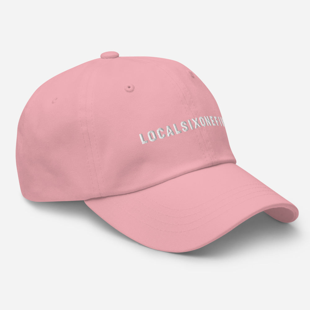 LocalSixOneFive Wordmark Dad hat