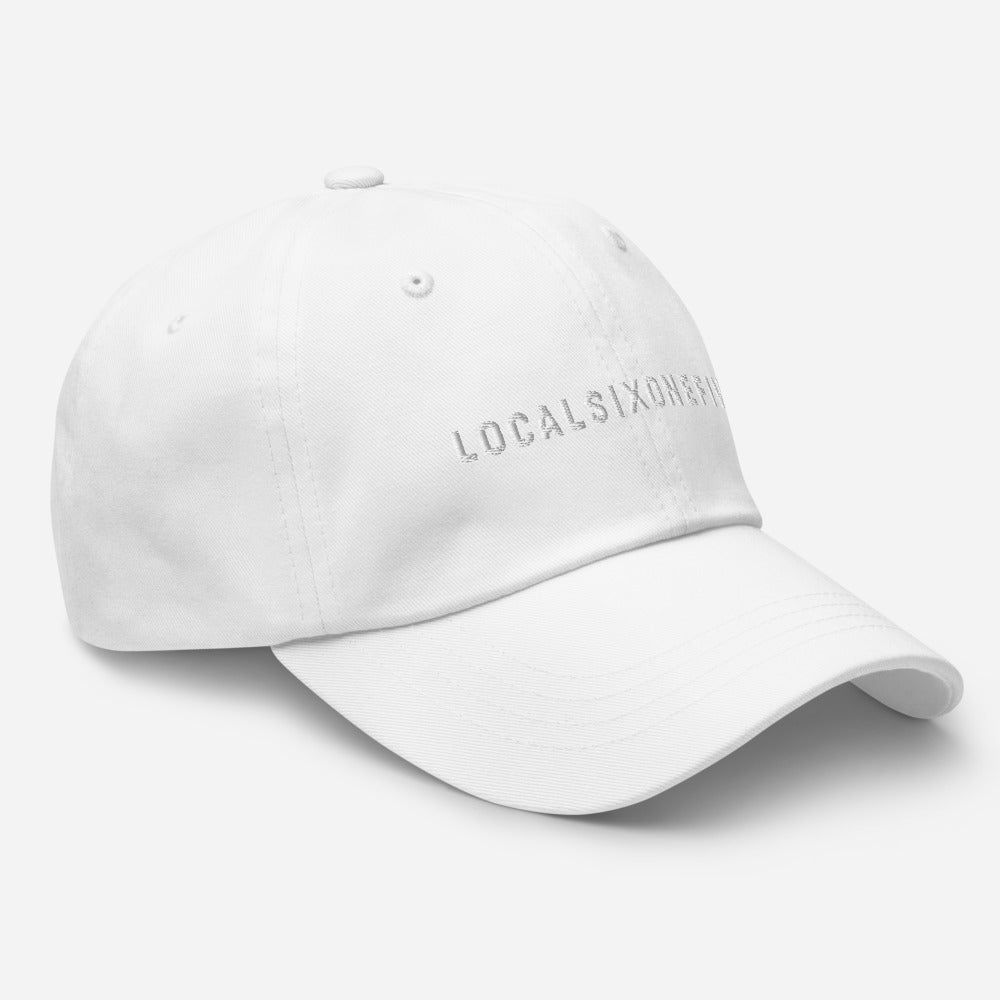 LocalSixOneFive Wordmark Dad hat