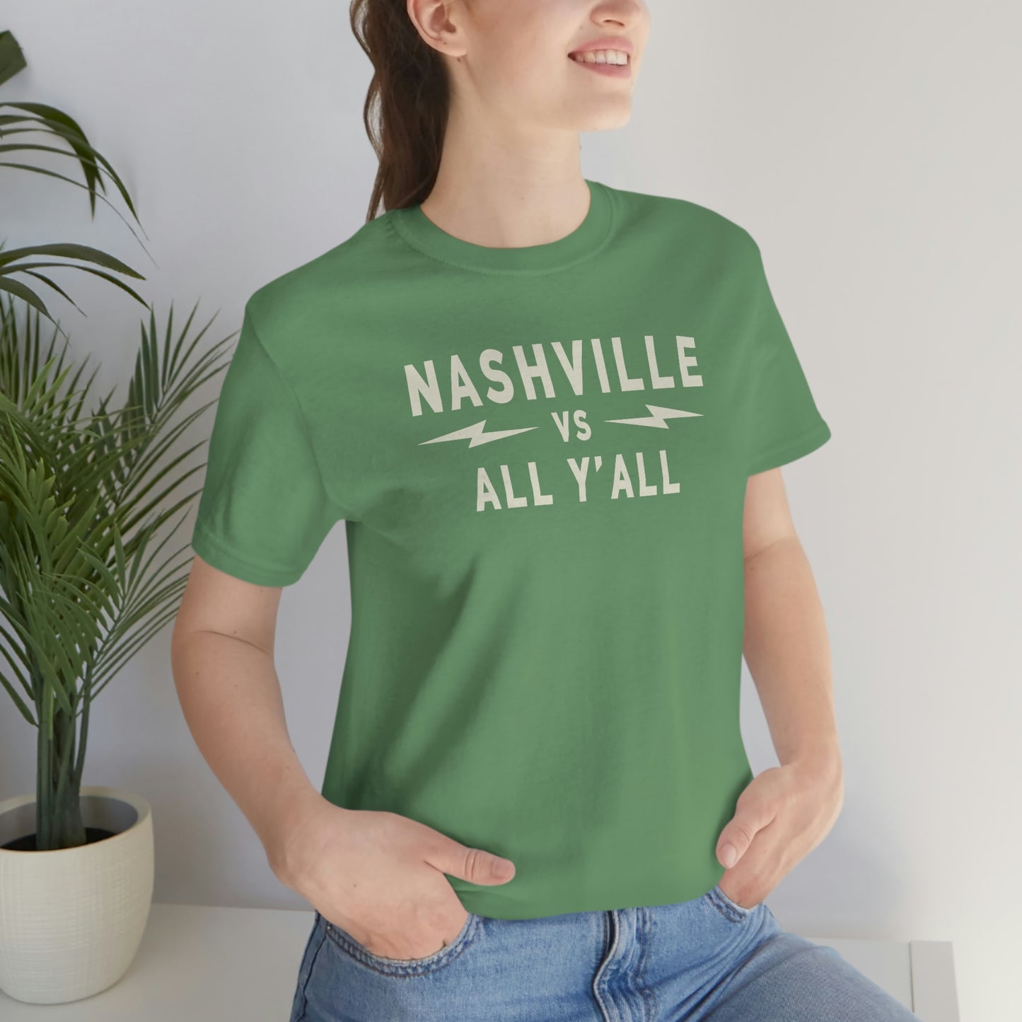 Nashville Vs White Text graphic