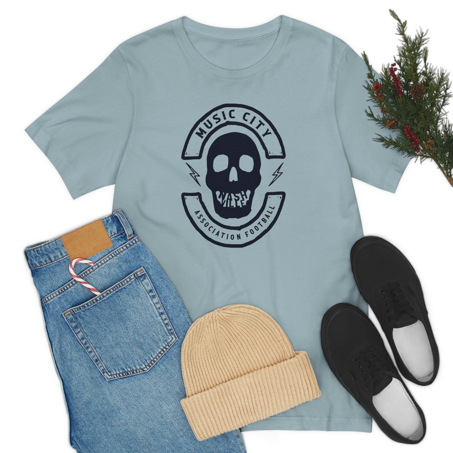 MC Biker Badge Nashteeth J Short Sleeve Tee