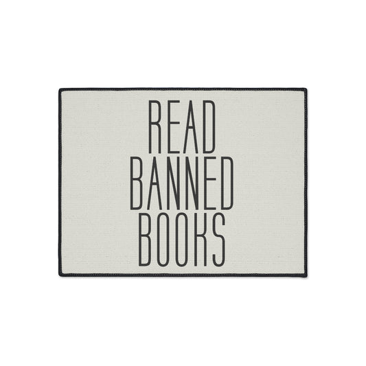 Read Banned Books Heavy Duty Floor Mat