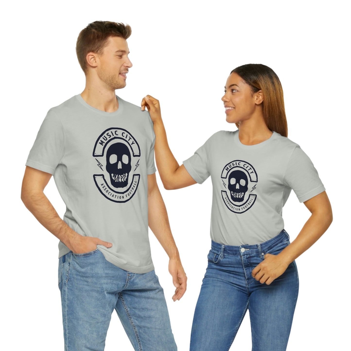 MC Biker Badge Nashteeth J Short Sleeve Tee