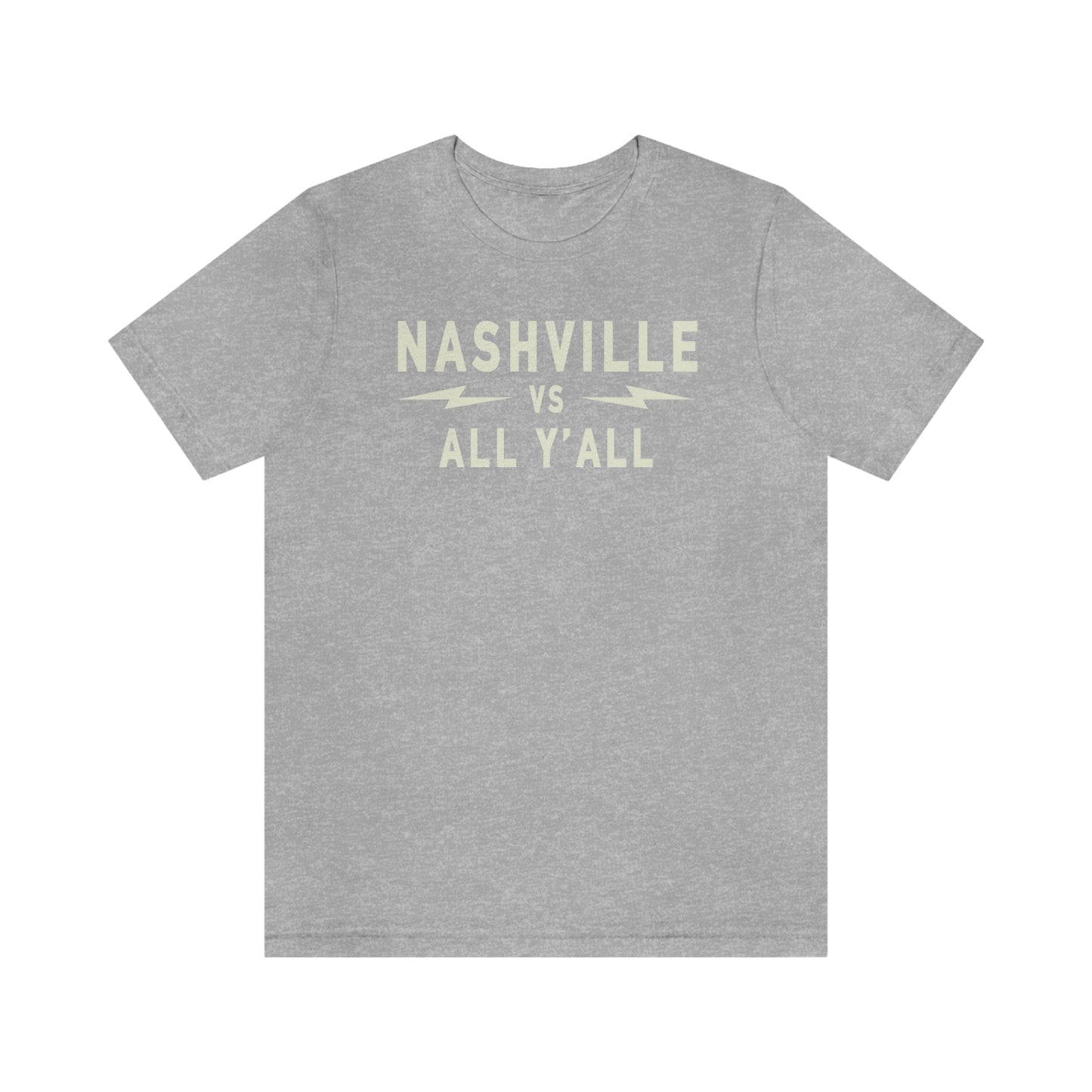 Nashville Vs White Text graphic