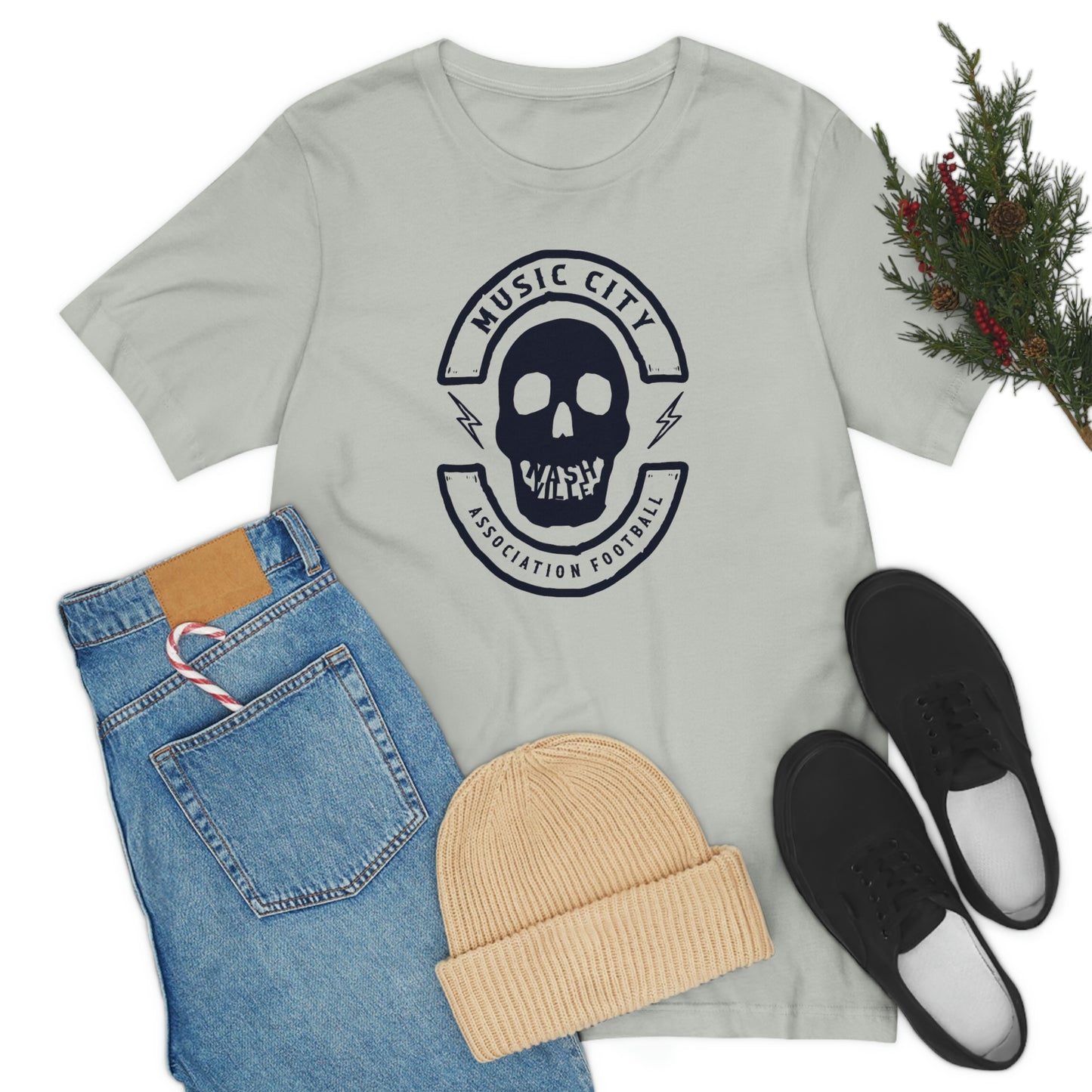 MC Biker Badge Nashteeth J Short Sleeve Tee