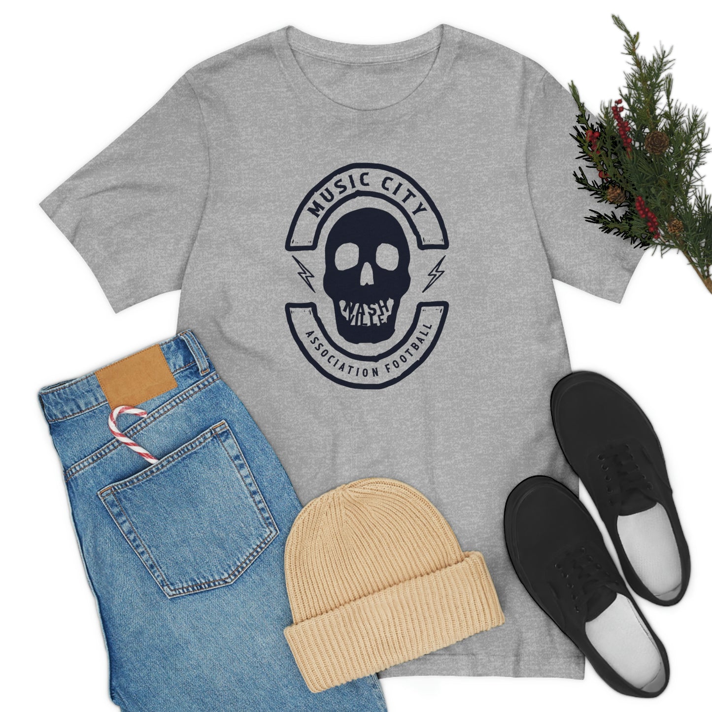 MC Biker Badge Nashteeth J Short Sleeve Tee