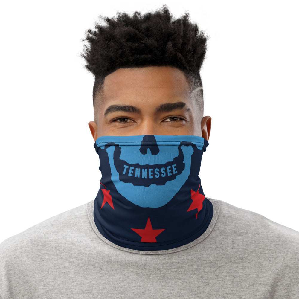 TN Skull and stars Neck Gaiter