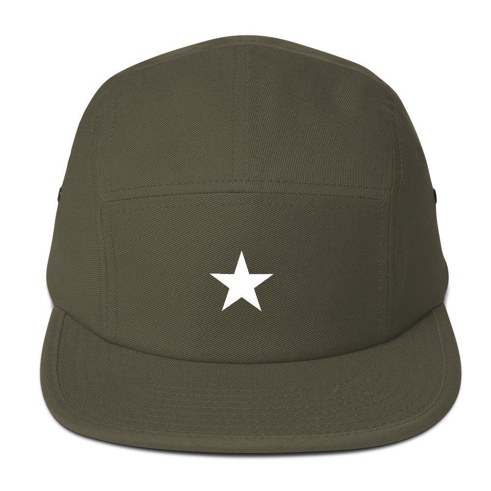 Simple Star Five Panel Cap