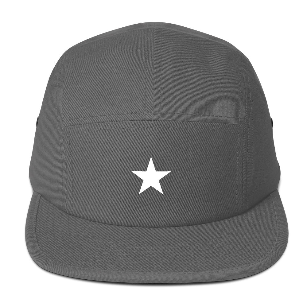 Simple Star Five Panel Cap