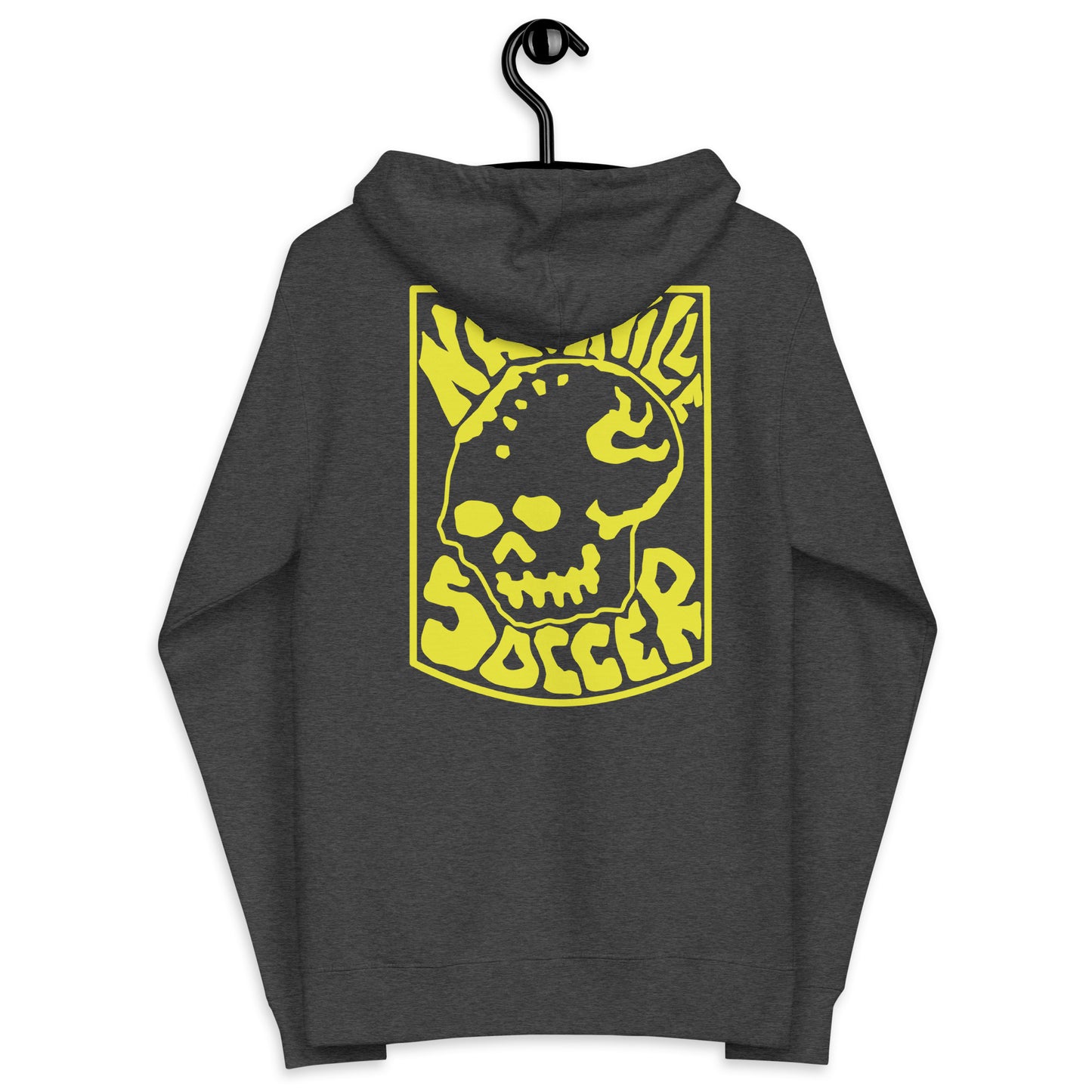 Mori Skull Nashville Soccer Premium fleece zip up hoodie