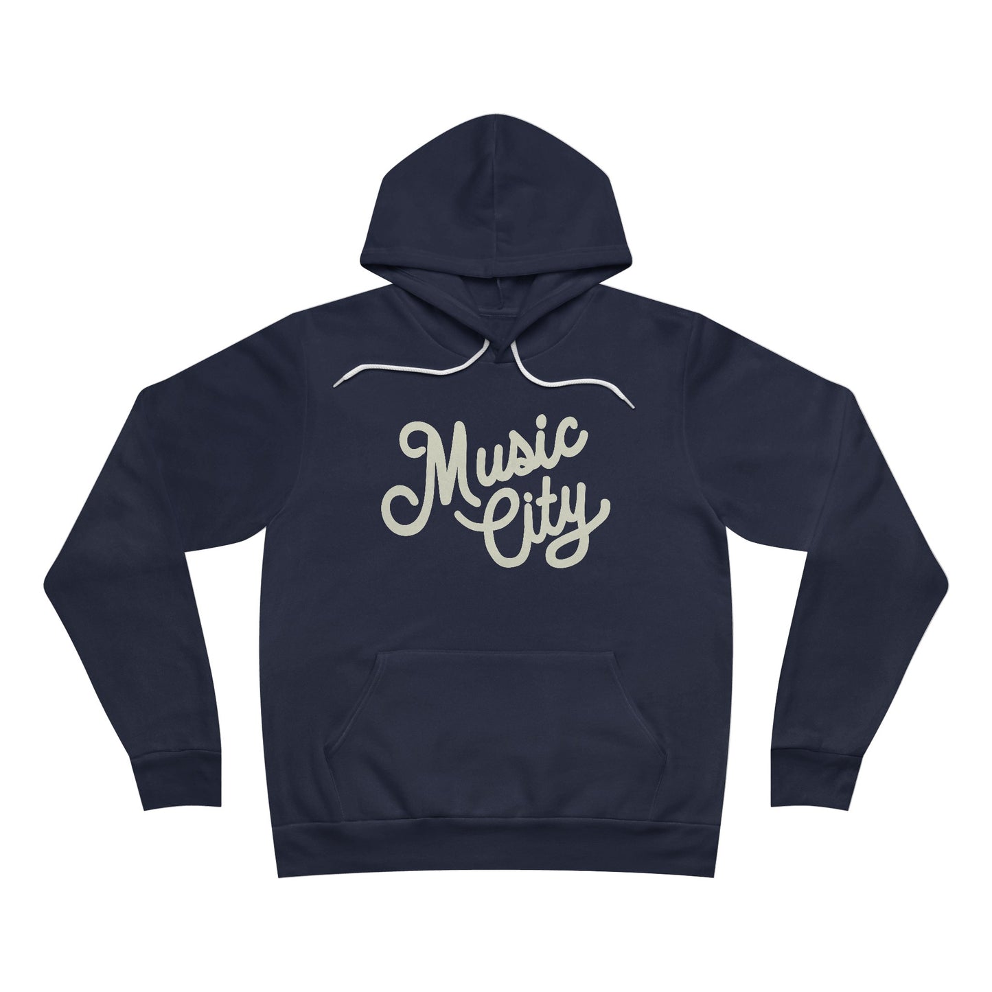 Music City Script Unisex Sponge Fleece Pullover Hoodie