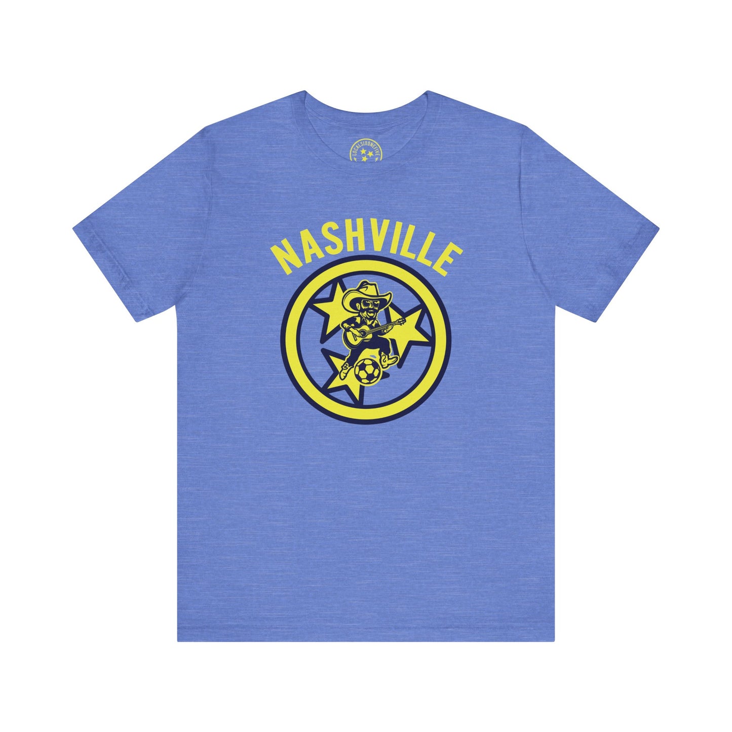 Nashville Cowboy Crest Unisex Jersey Short Sleeve Tee