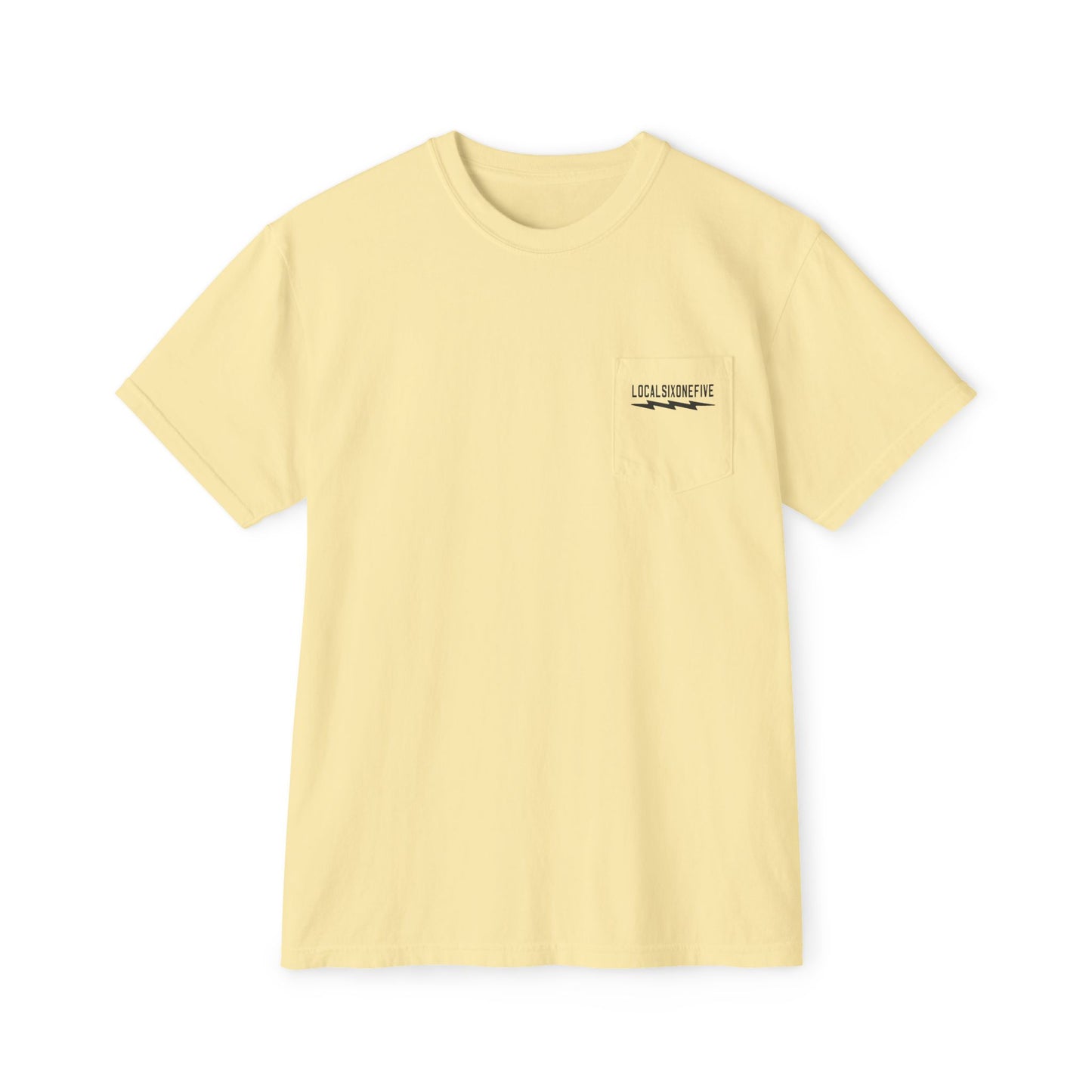 Local Kong Logo Unisex Garment-Dyed Pocket T-Shirt