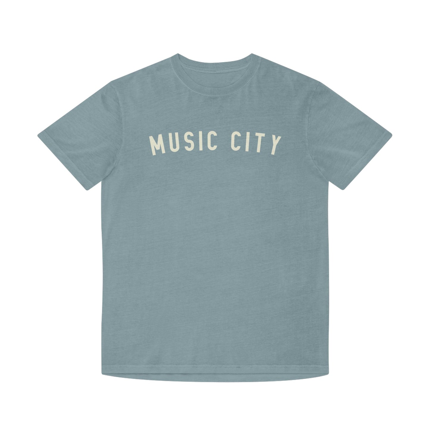 Music City basic curve Unisex Faded Shirt