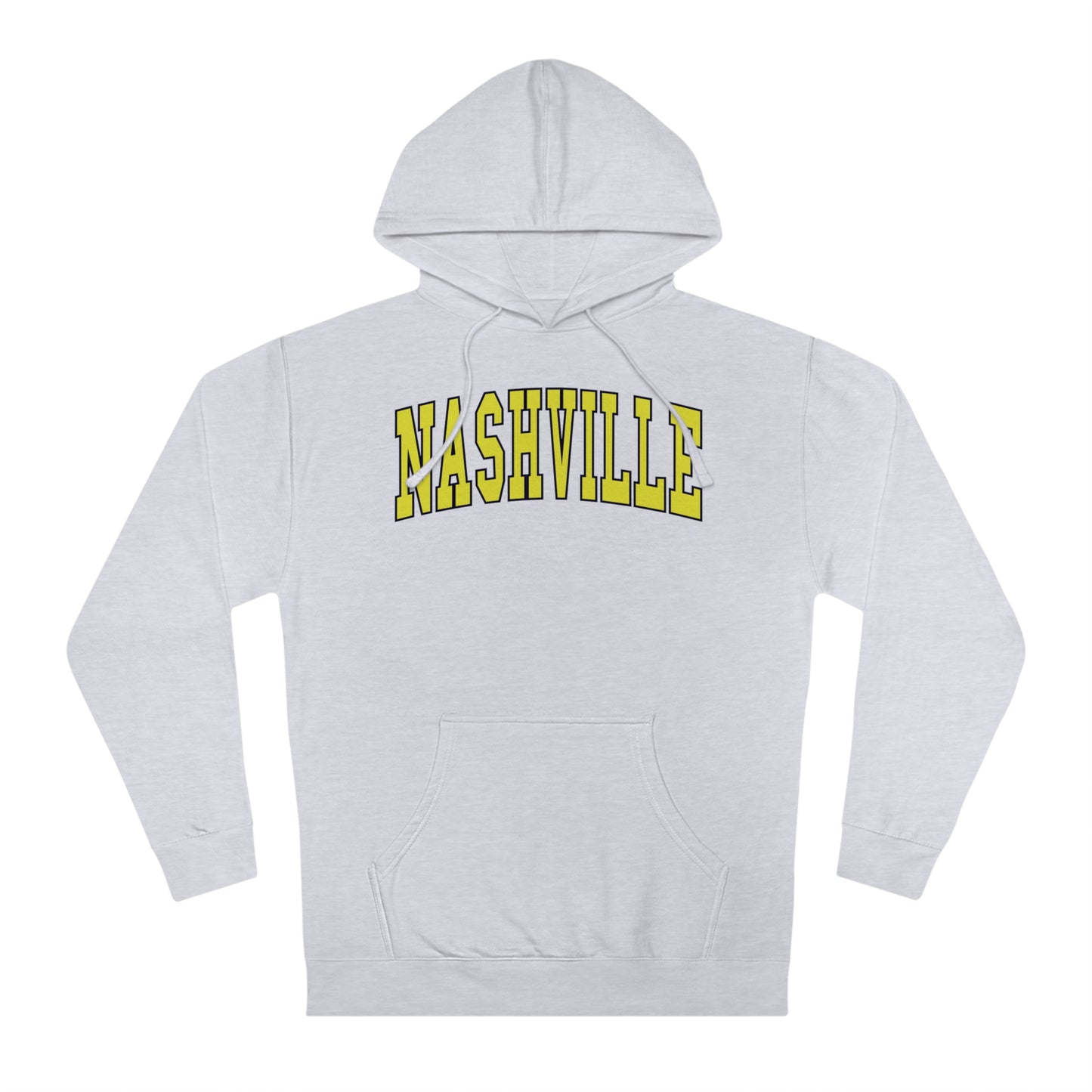 Nashville College Text Unisex Hooded Sweatshirt