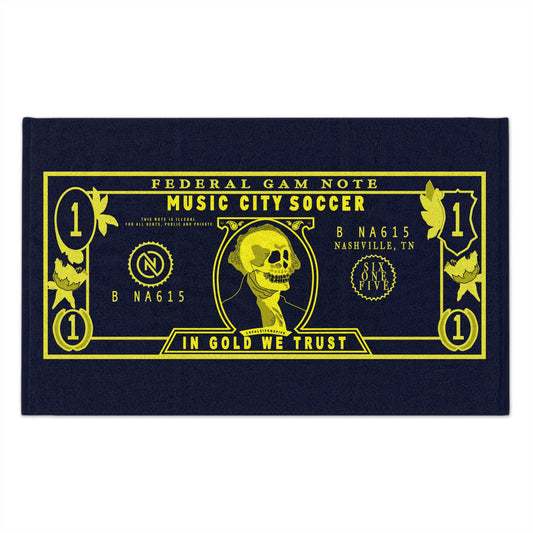 Skull Currency Rally Towel, 11x18