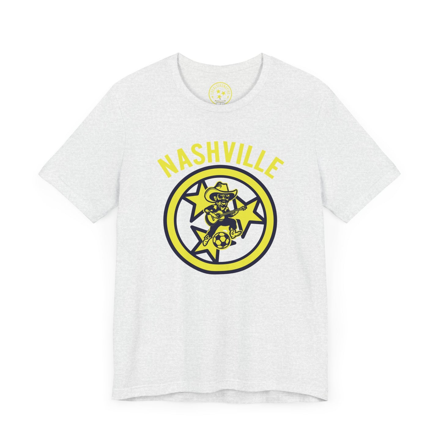 Nashville Cowboy Crest Unisex Jersey Short Sleeve Tee