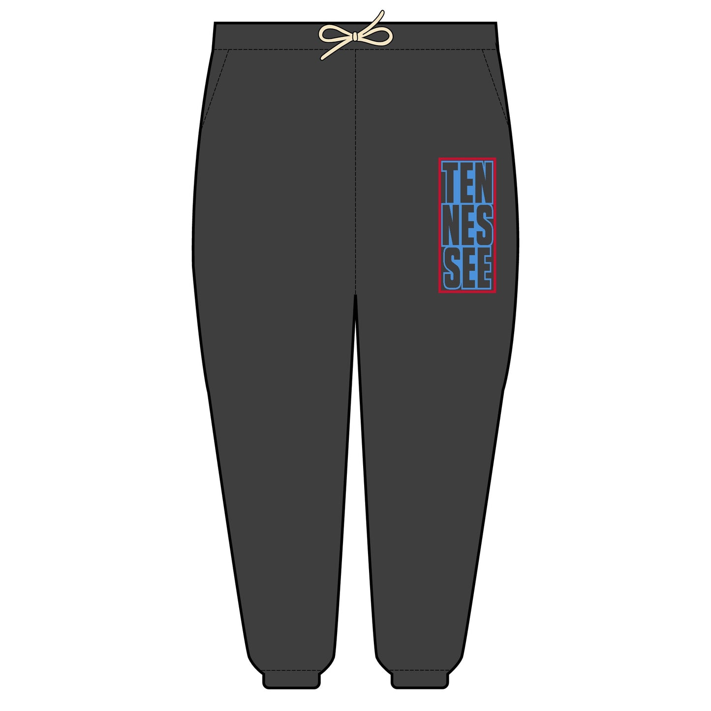 TNStack Unisex Garment-Dyed Lightweight Fleece Sweatpants