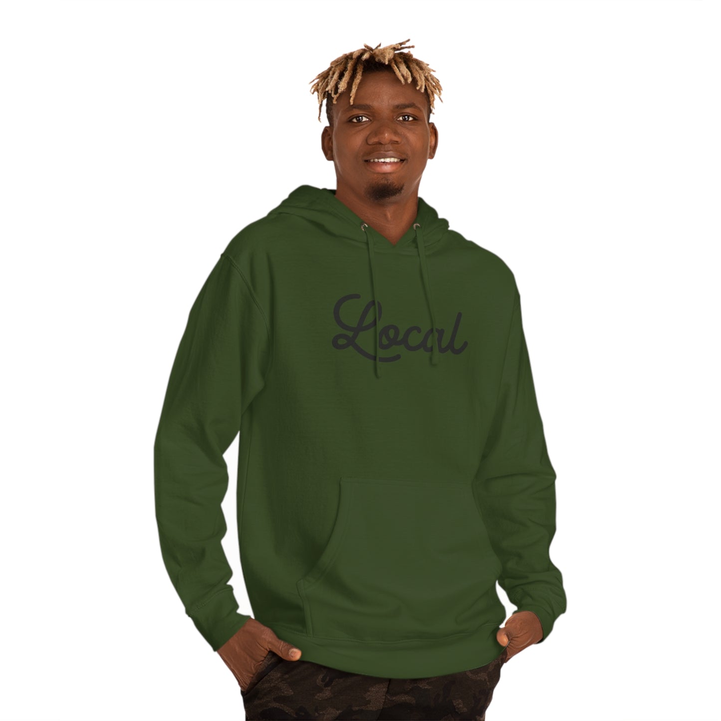 Local Script IND Unisex Hooded Sweatshirt