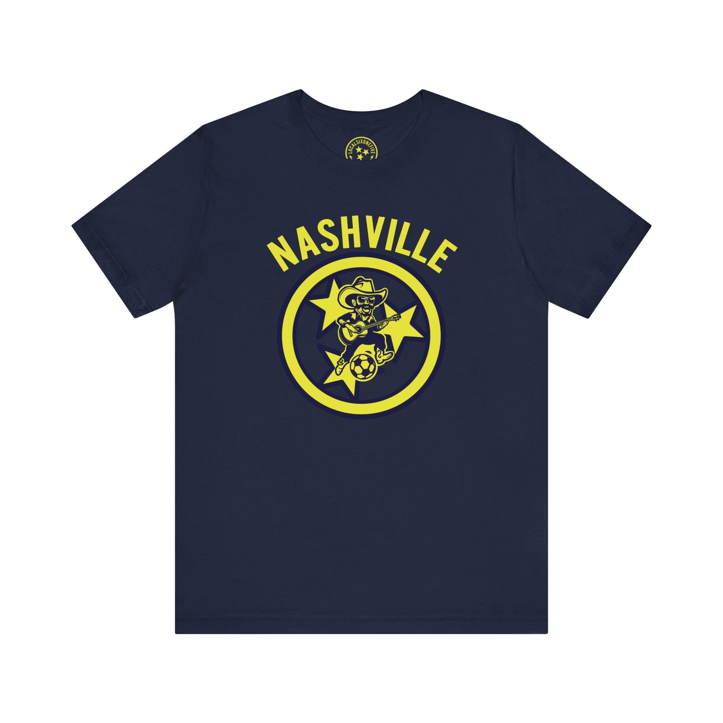 Nashville Cowboy Crest Unisex Jersey Short Sleeve Tee