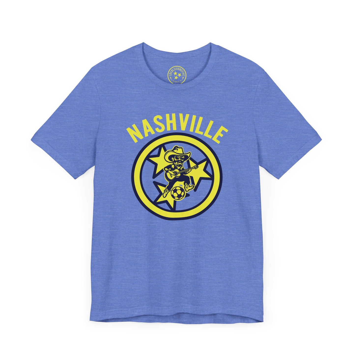 Nashville Cowboy Crest Unisex Jersey Short Sleeve Tee