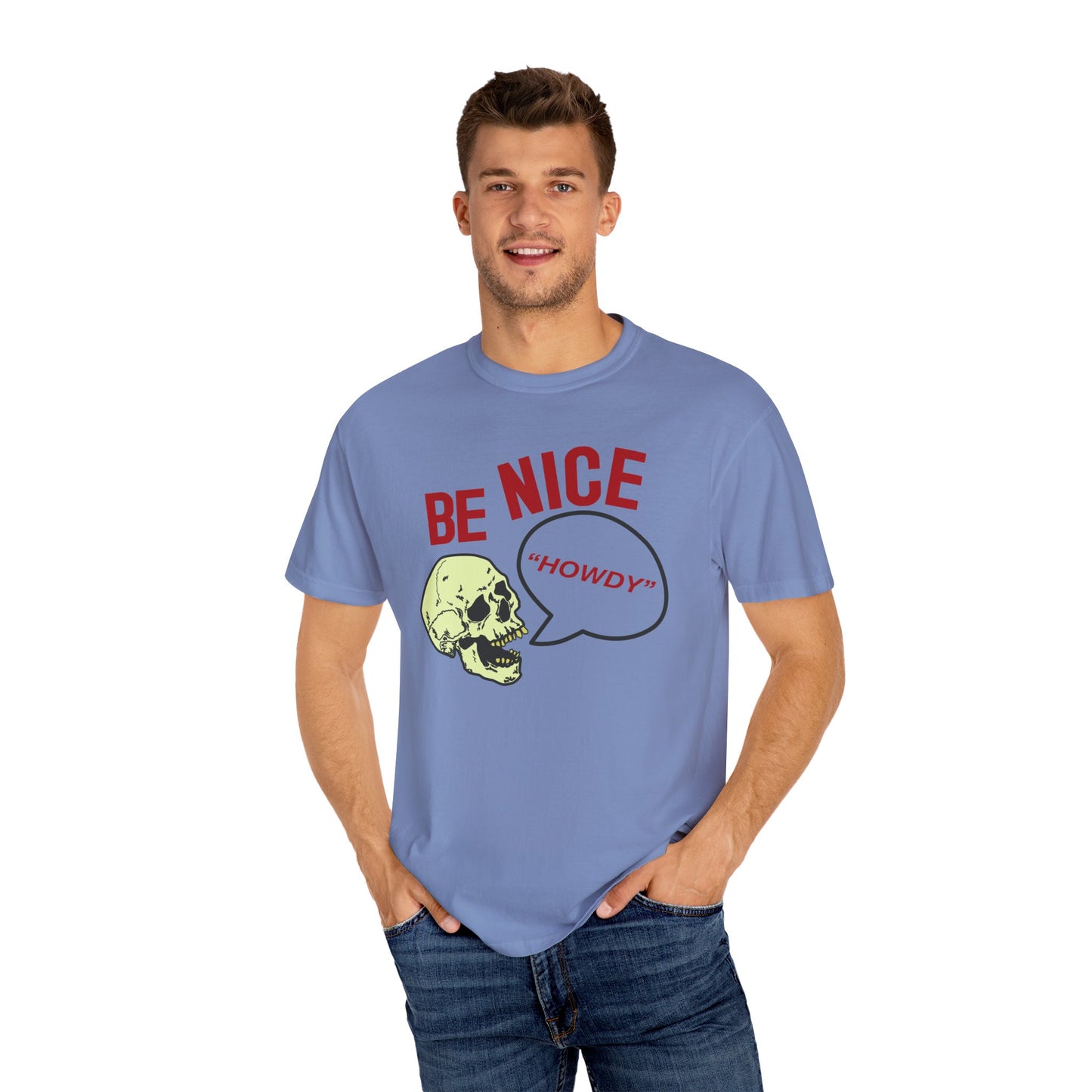 BE NICE Garment-Dyed T-shirt