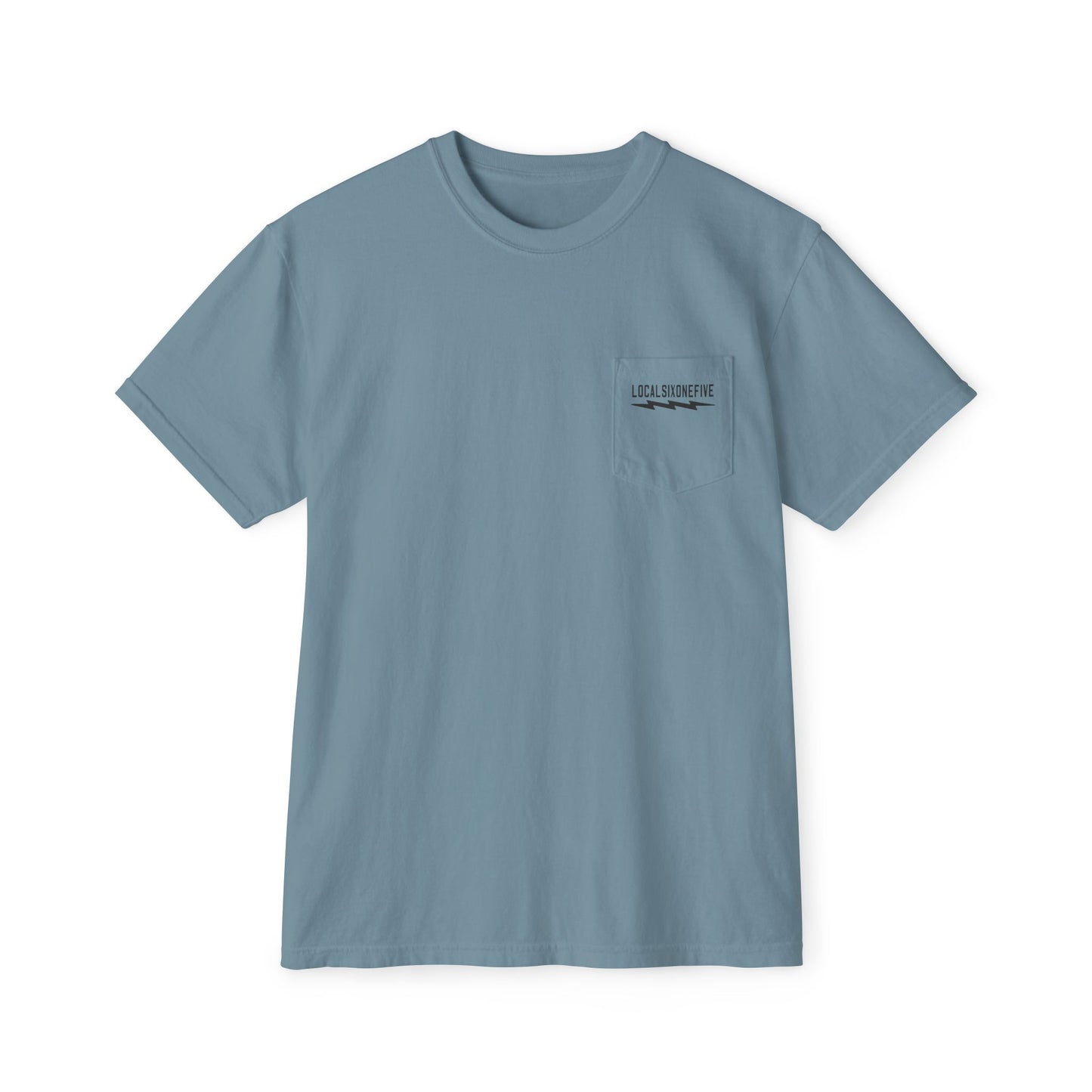 Local Kong Logo Unisex Garment-Dyed Pocket T-Shirt