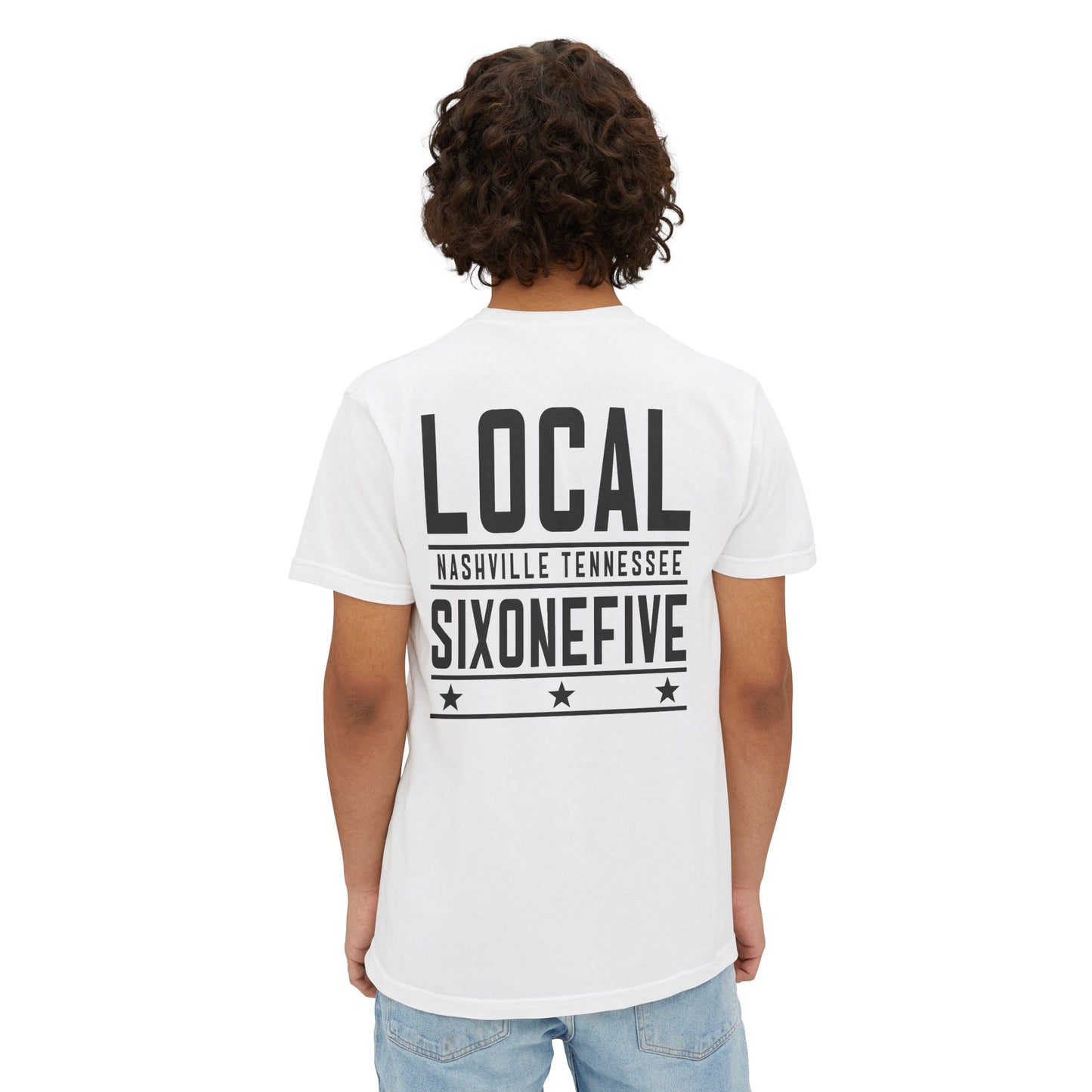 Local Kong Logo Unisex Garment-Dyed Pocket T-Shirt