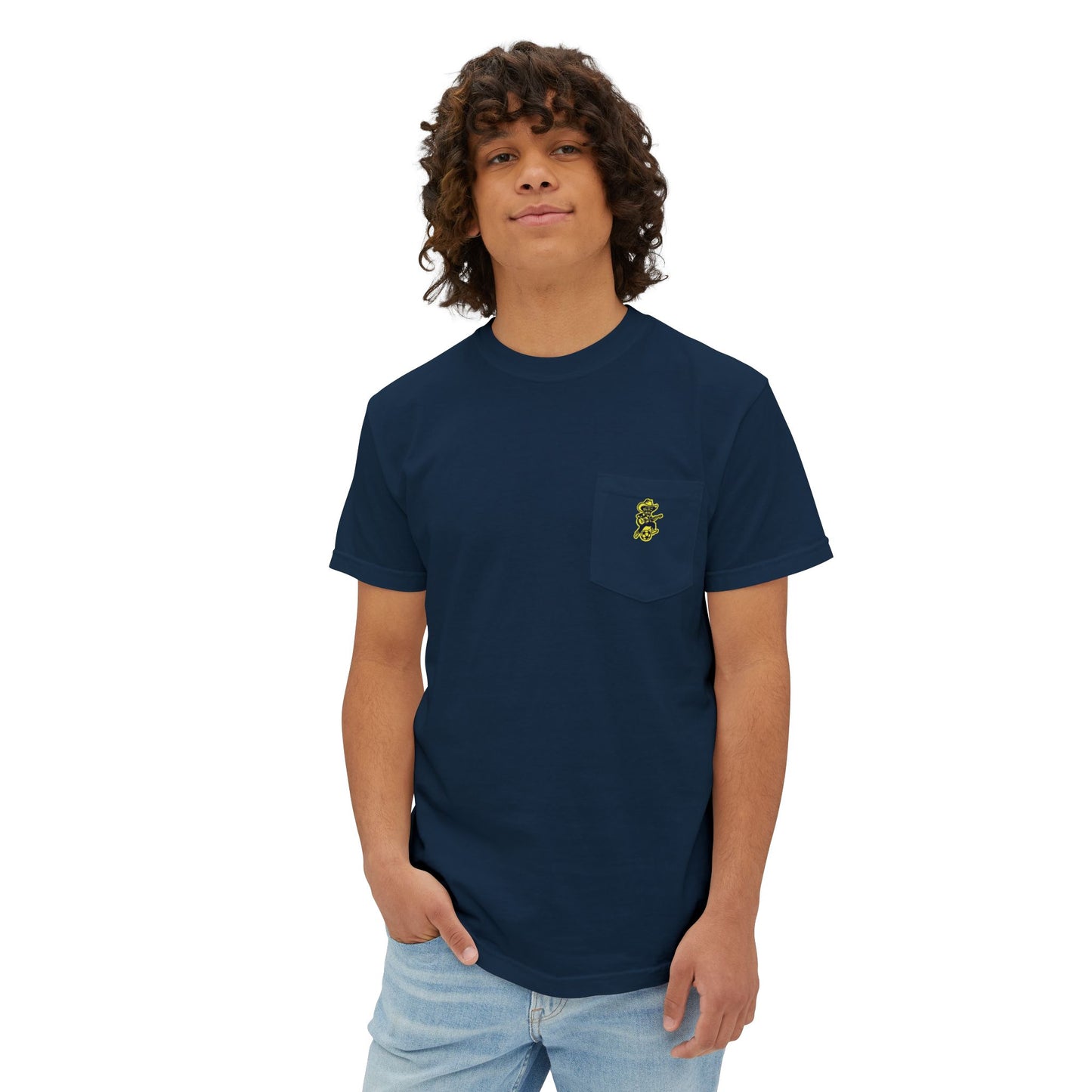 Scorchin' Sam Unisex Garment-Dyed Pocket T-Shirt