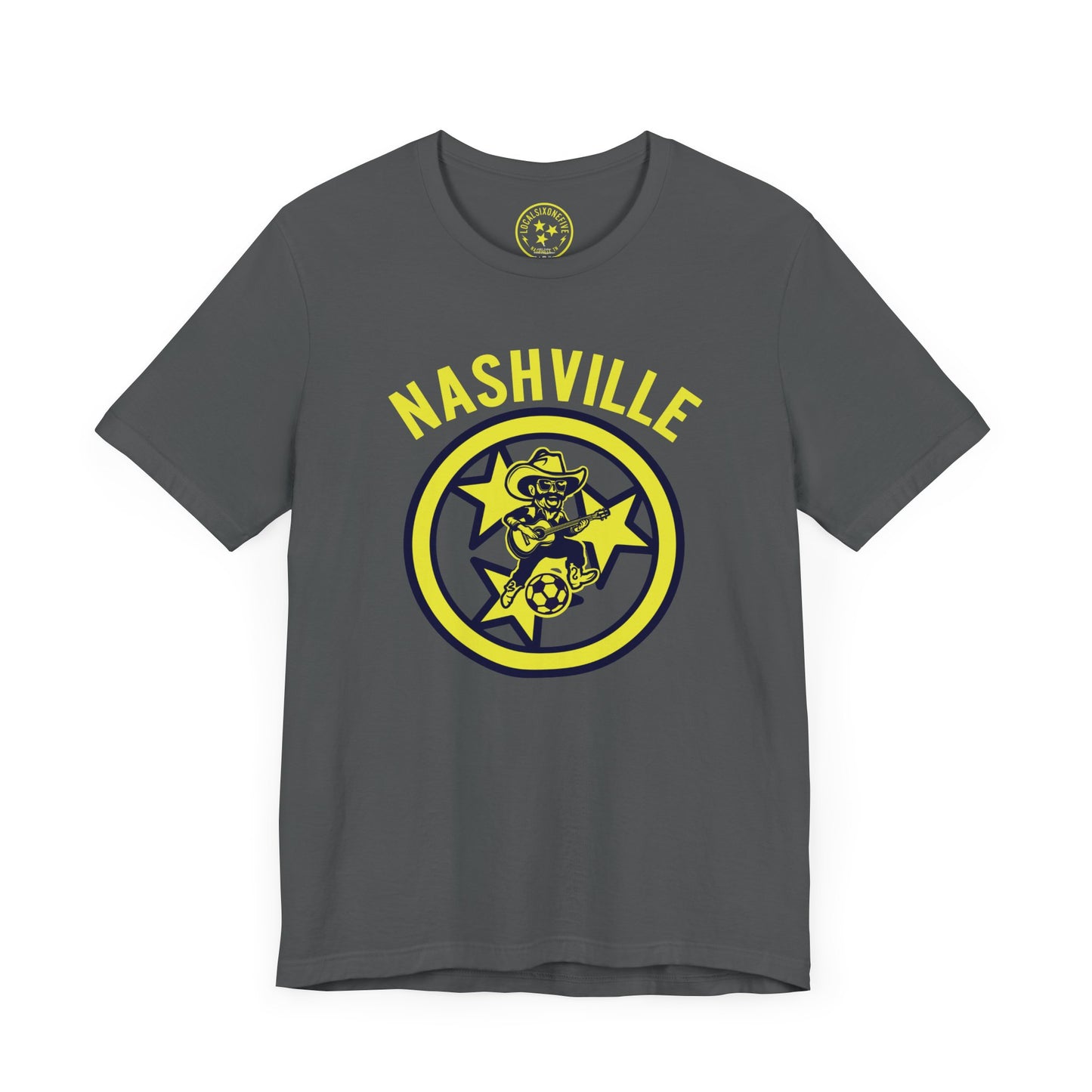 Nashville Cowboy Crest Unisex Jersey Short Sleeve Tee