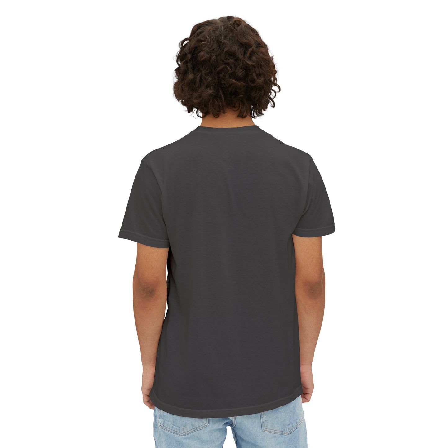 Local Script Unisex Garment-Dyed Pocket T-Shirt