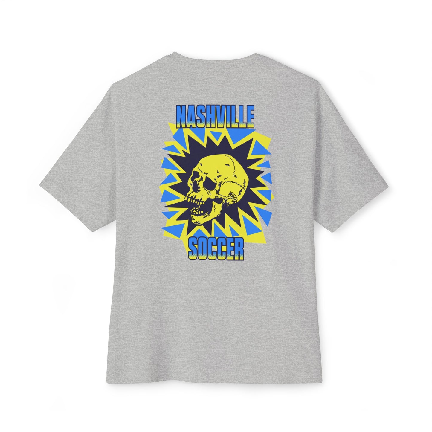 Nashville Soccer Cartoon Villain Unisex Oversized Boxy Tee