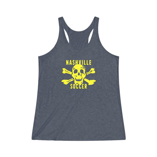 Nash SoccerXBones Women's Tri-Blend Racerback Tank