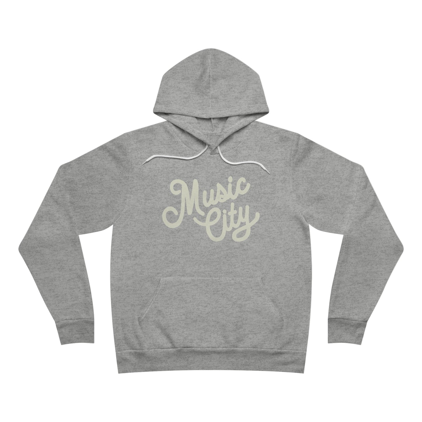 Music City Script Unisex Sponge Fleece Pullover Hoodie