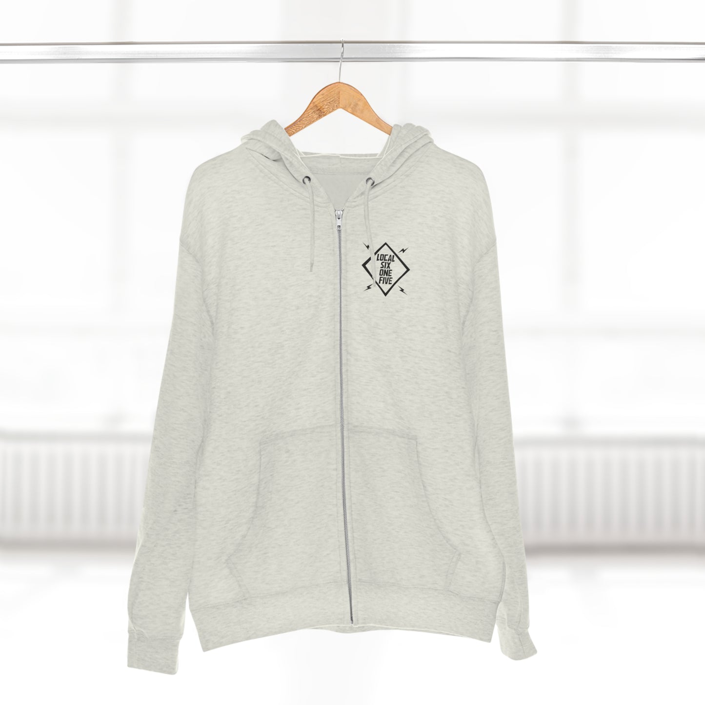 LOCAL Skate Logo  Zip Hoodie