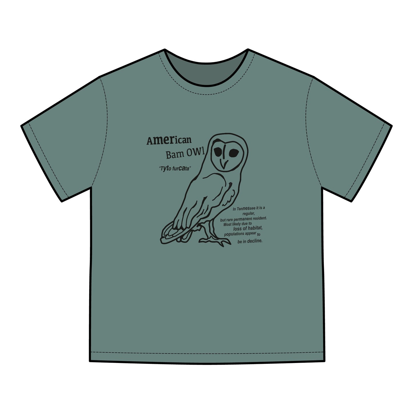 Barn Owl Misprint ComfortWash® Garment-Dyed T-Shirt