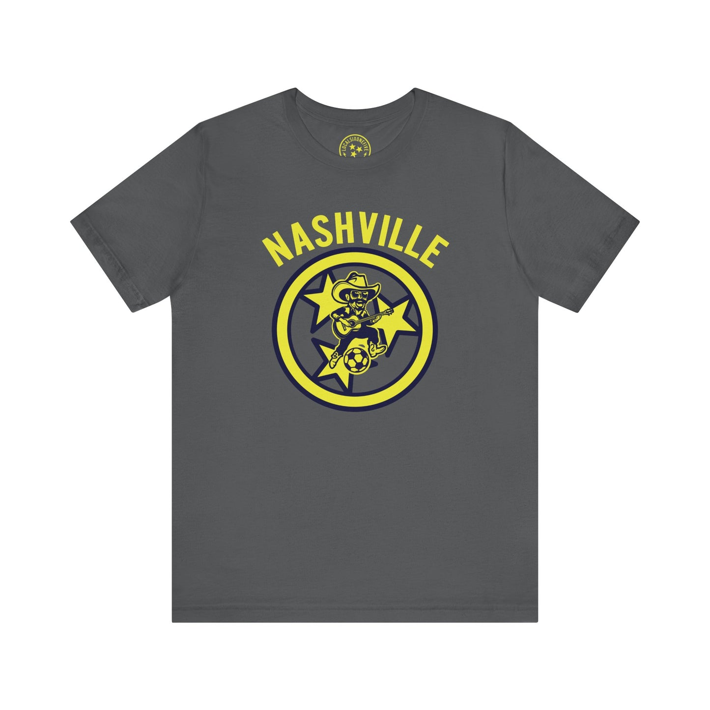 Nashville Cowboy Crest Unisex Jersey Short Sleeve Tee