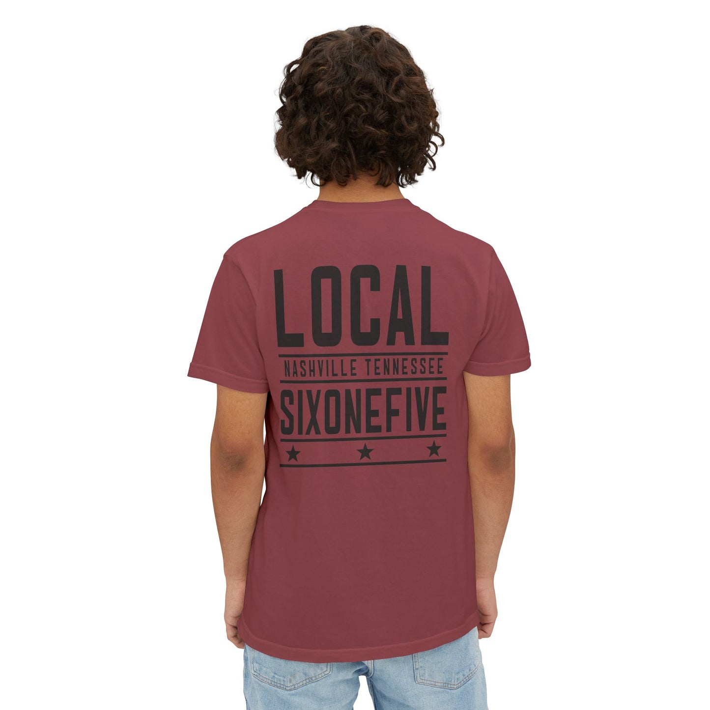 Local Kong Logo Unisex Garment-Dyed Pocket T-Shirt