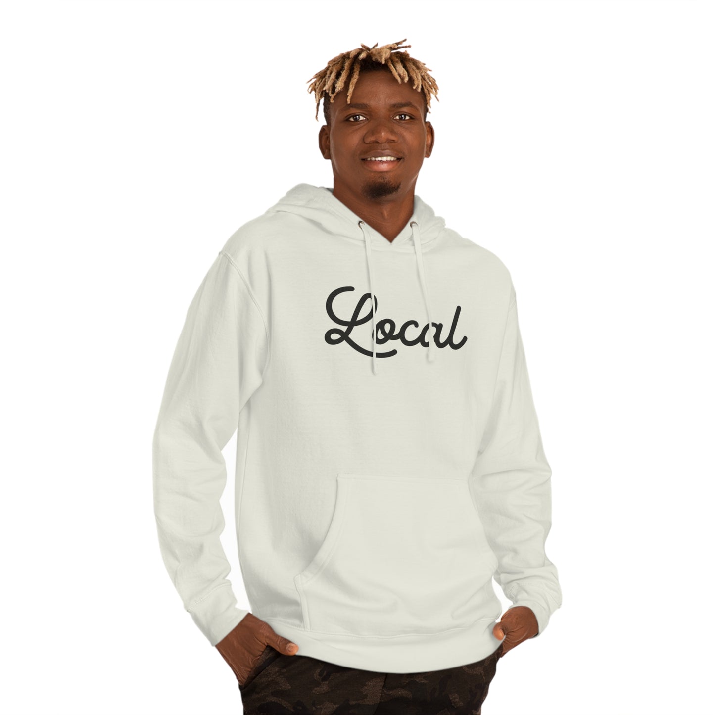 Local Script IND Unisex Hooded Sweatshirt