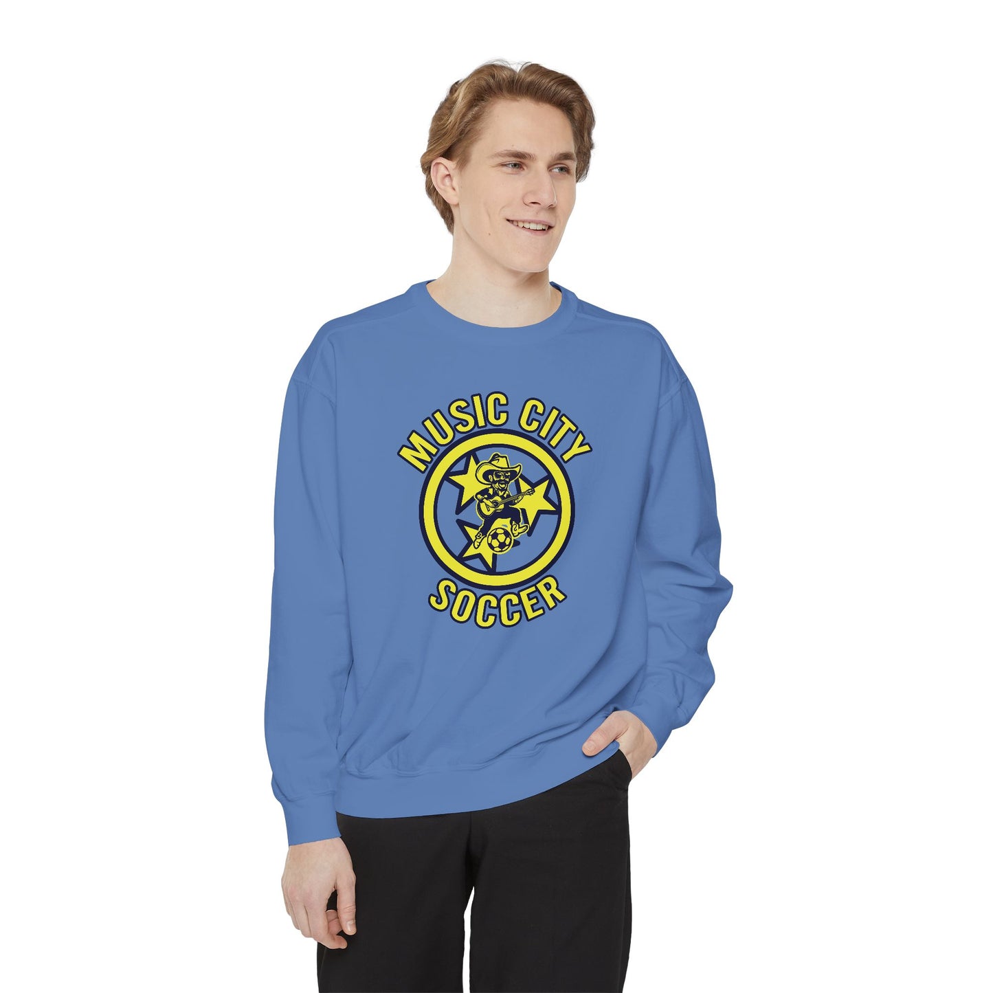 SCORCHIN SAM TriStar Garment-Dyed Sweatshirt