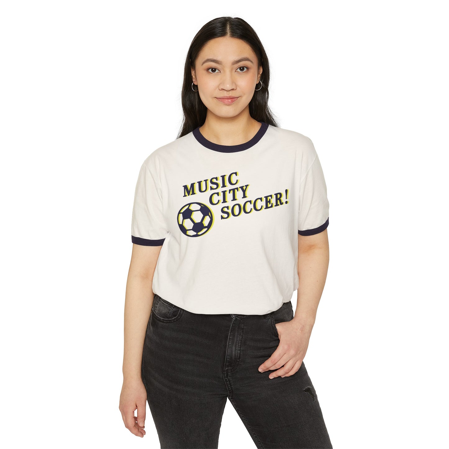 MCS! Unisex Cotton Ringer T-Shirt