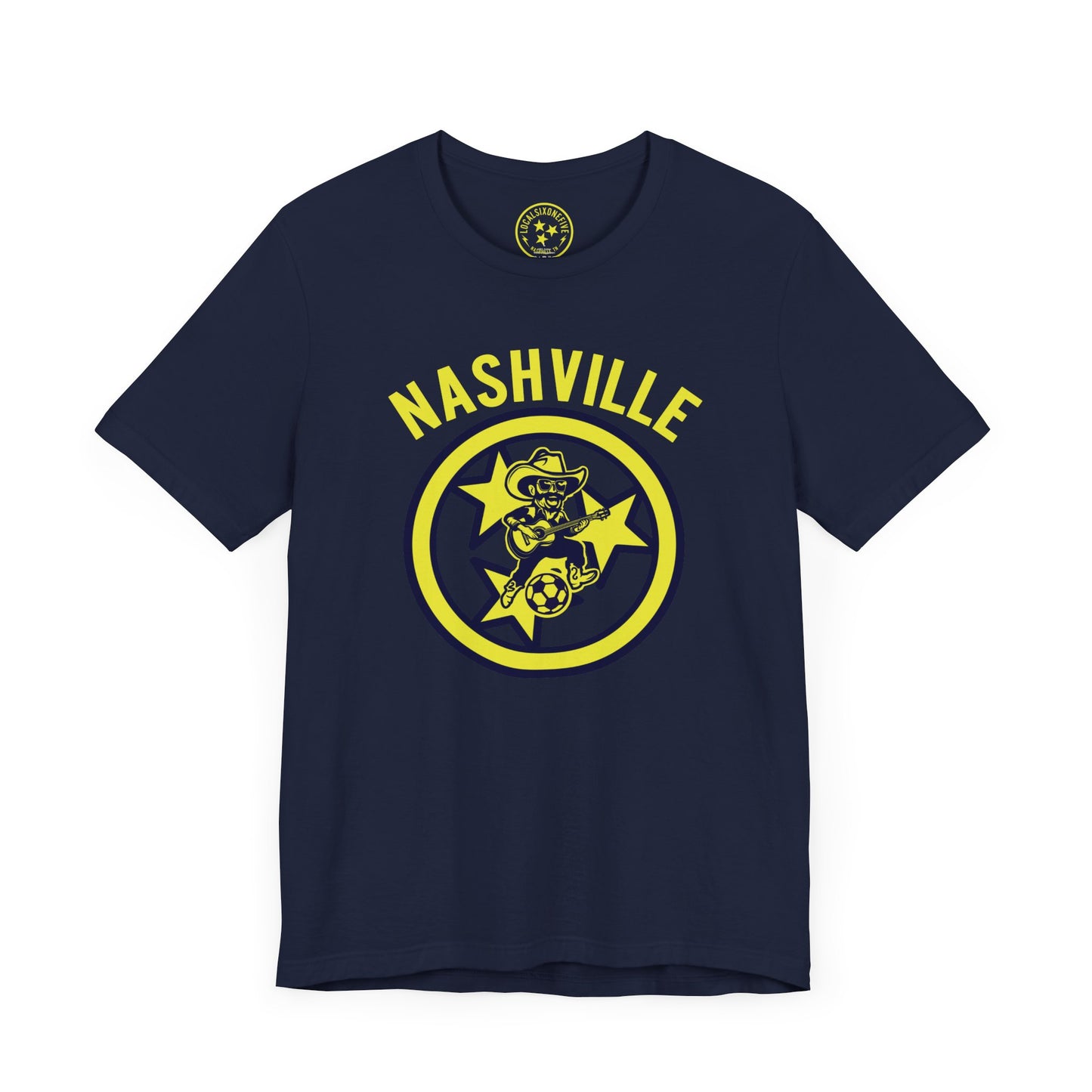 Nashville Cowboy Crest Unisex Jersey Short Sleeve Tee