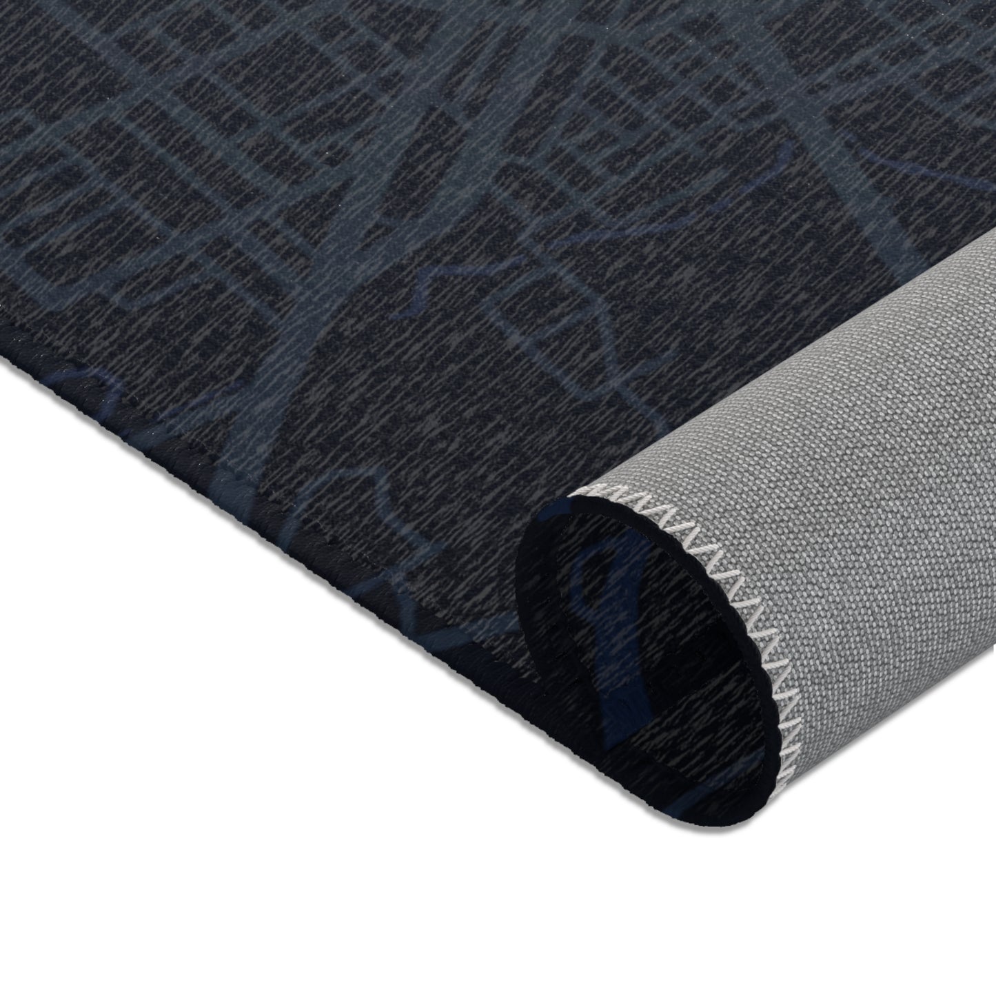 NashRug Deep Blue Grad 72x48