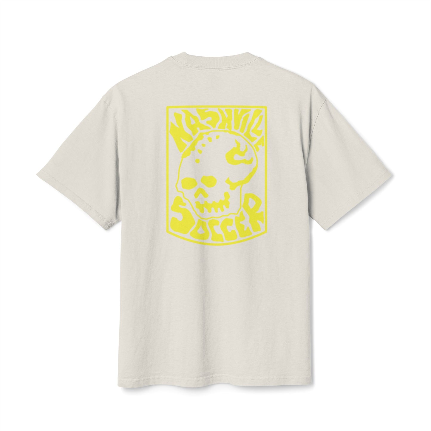 Mori Skull Nashville Soccer Unisex Heavy Faded Tee