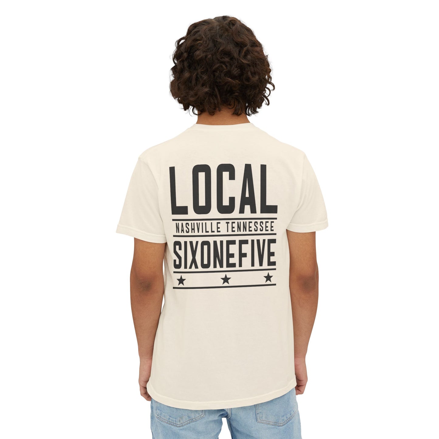 Local Kong Logo Unisex Garment-Dyed Pocket T-Shirt