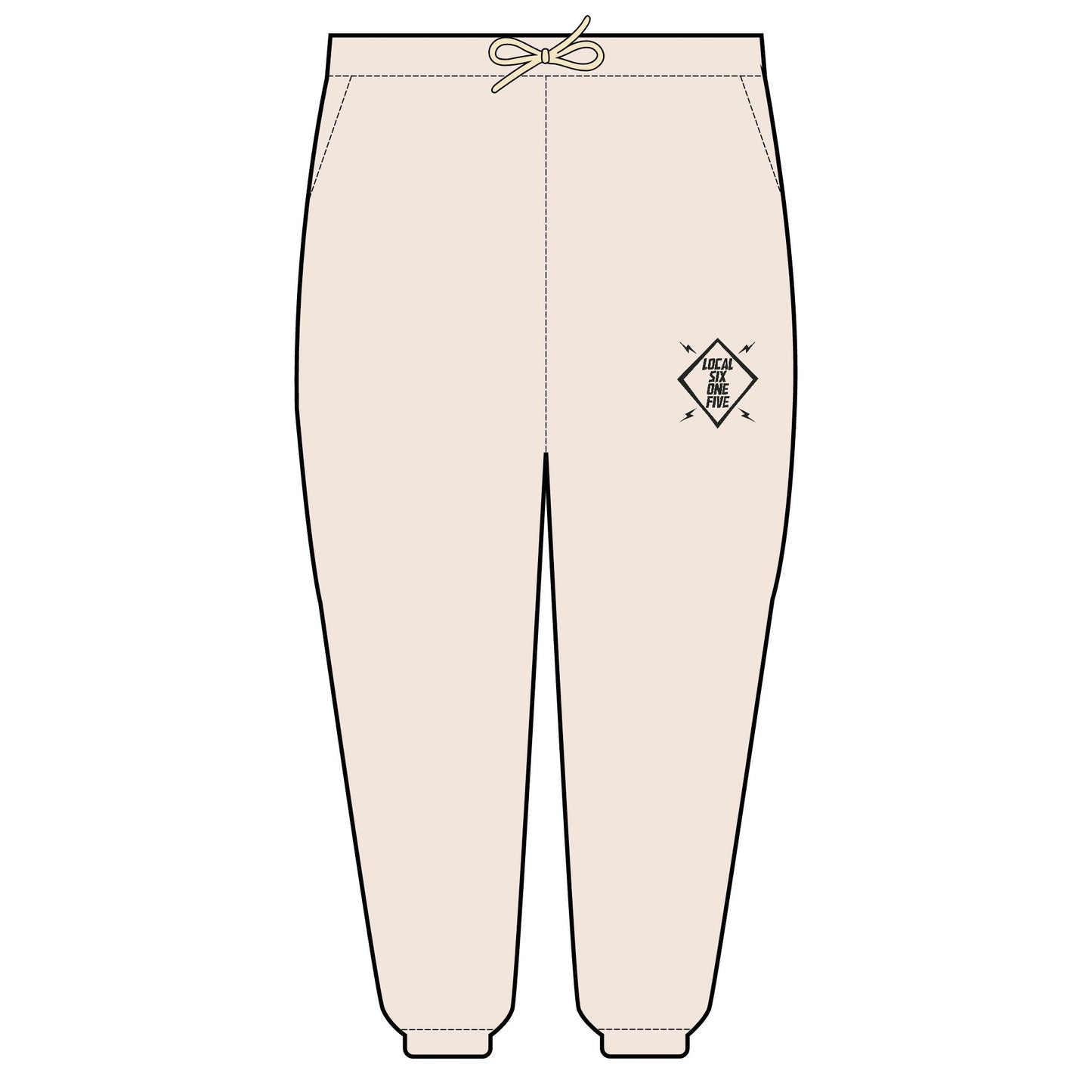 Local Skate Logo Unisex Garment-Dyed Lightweight Fleece Sweatpants